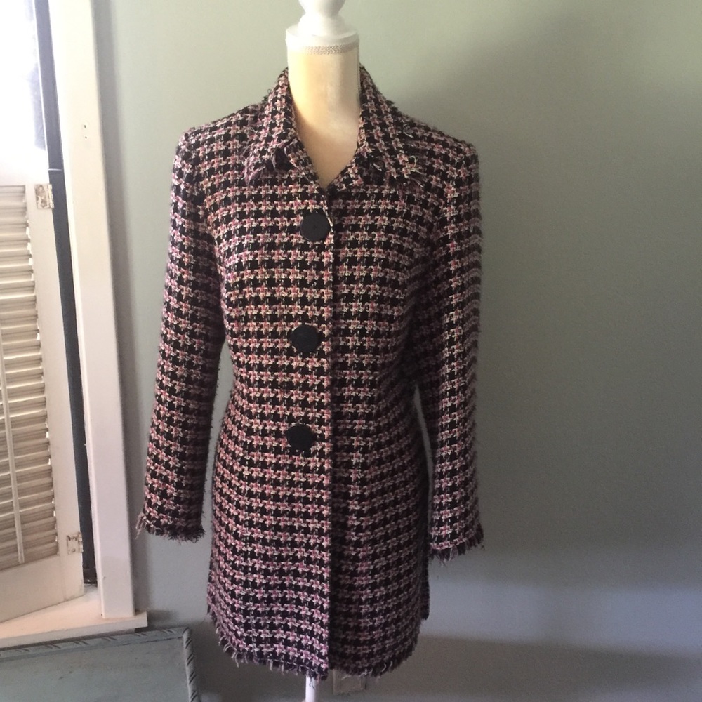 BoHo Chic tweed Peacoat